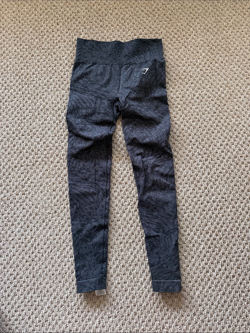 Gymshark Black Textured women’s Leggings